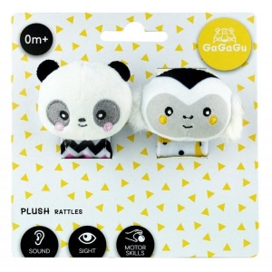 GRZECHOTKA PANDA MAŁPKA GAGAGU, TM TOYS