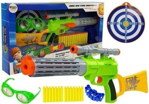 Karabin z tarczą zielony, Leantoys