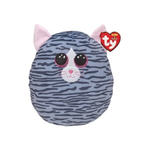 SQUISH-A-BOSS KIKI SZARY KOT 22 CM, TY