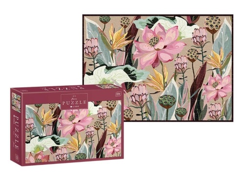 Puzzle 1000 Flowers 2, INTERDRUK