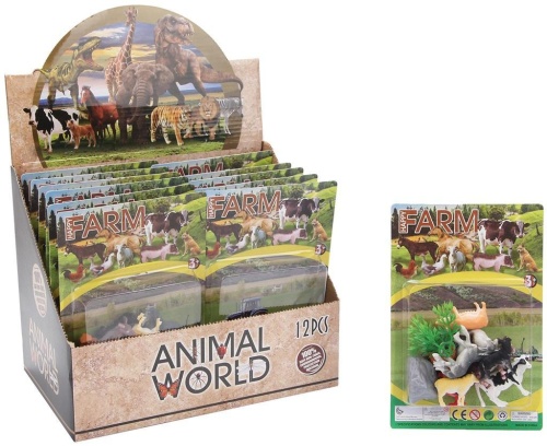 Zestaw zwierząt domowych 9szt, Trifox