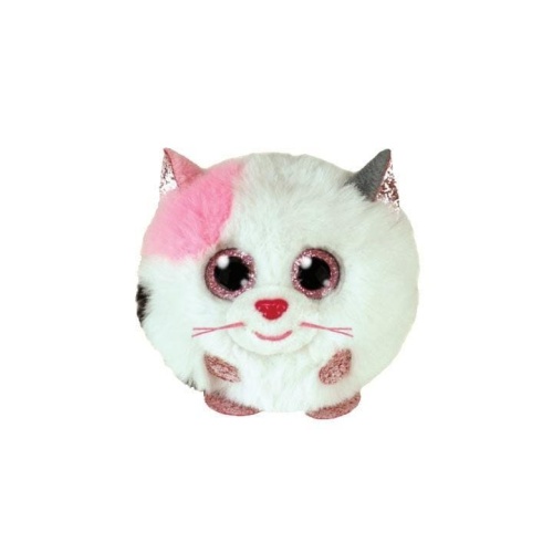 Ty Puffies Muffin - Biały Kot, TY