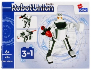 KLOCKI KONSTRUKCYJNE ROBOT 40 ELEMENTÓW ALLEBLOX