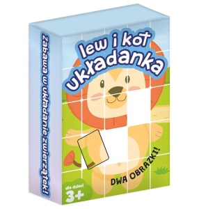 UKŁADANKA LEW I KOT, KANGUR