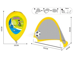 ZESTAW BRAMKA SAMOROZKŁADALNA Z PIŁKĄ, TRIFOX
