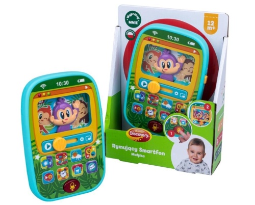 Rymujący smartfon Małpka, Dumel
