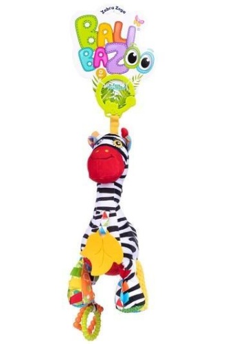Zawieszka zebra Zoya z pozytywką, Balibazoo
