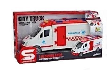 Ambulans ze światłem i dźwiękiem 1:16, Maksik