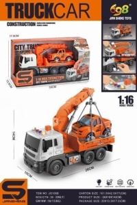 LAWETA Z DŹWIGIEM ZE ŚWIATŁEM I DŹWIĘKIEM 1:16