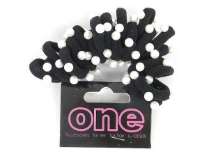 GUMKA DO WŁOSÓW Z PEREŁKAMI 18SZT, ADAR