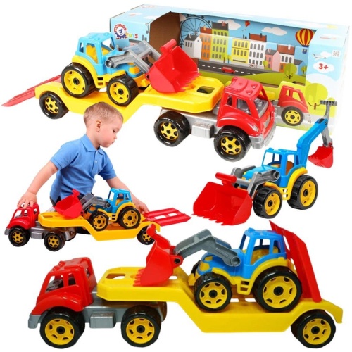 Transporter z traktorem, Technok
