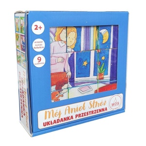 UKŁADANKA PRZESTRZENNA - MÓJ ANIOŁ STRÓŻ