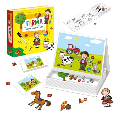 Puzzle magnetyczne - Farma ALEX, Alexander