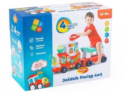 Jeździk pociąg 4w1, Balibazoo