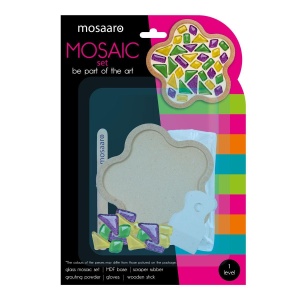 MOZAIKA SZKLANA - KWIATEK, MOSAARO