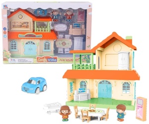 DOMEK DLA LALEK WILLA Z AKCESORIAMI, TRIFOX