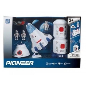 ZESTAW STACJA KOSMICZNA + 3 KOSMONAUTA, MADEJ