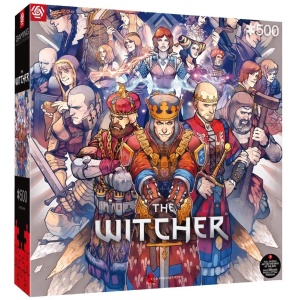 PUZZLE 500 THE WITCHER NORTHERN REALMS, GOOD LOOT