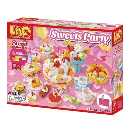 Klocki edukacyjne Sweets Party, LaQ