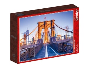 PUZZLE 1000 NOWY YORK, MOST BROOKLIŃSKI, ALIPSON