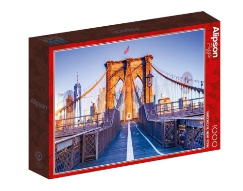 Puzzle 1000 Nowy York, Most Brookliński, Alipson