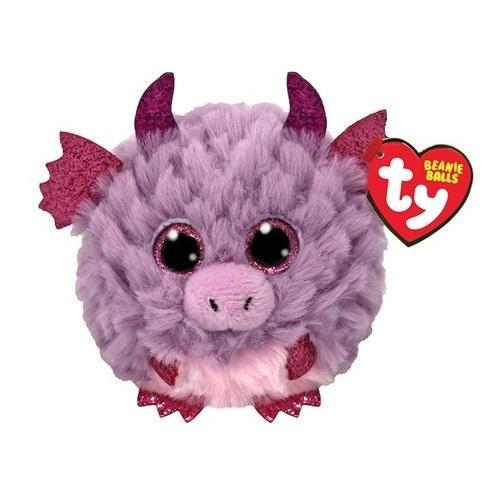 Beanie Balls Spark - fioletowy smok 10cm, TY