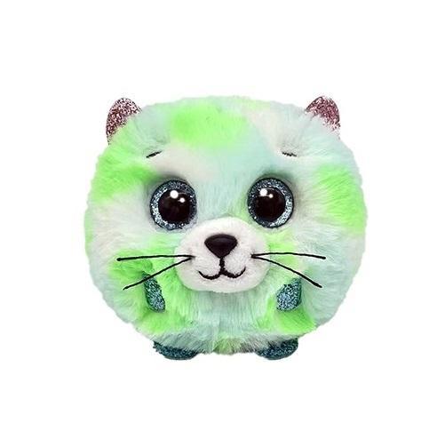 Beanie Balls Evie - zielony kot 10cm, TY