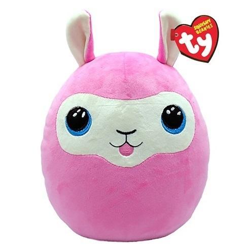 Squishy Beanies Lana - różowa lama 30cm, TY