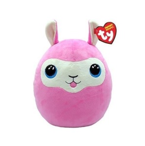 SQUISHY BEANIES LANA - RÓŻOWA LAMA 22CM, TY