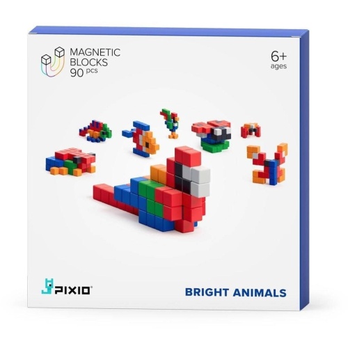 Klocki Pixio 90 Bright Animals, Pixio