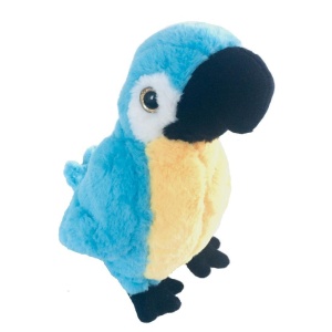 PAPUGA ARA NIEBIESKA 30CM, BEPPE