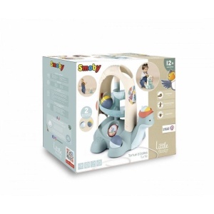 ŻÓŁW DO CIĄGNIĘCIA ZE ZJEŻDŻALNIĄ, SMOBY