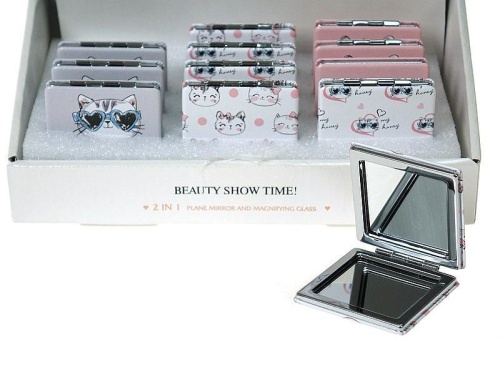 Lusterko dwustronne koty (12szt), ADAR