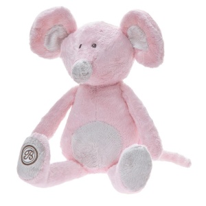 MYSZKA LENA RÓŻOWA 20CM, BEPPE