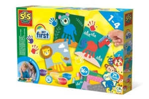 MY FIRST MALOWANIE PALCAMI ZWIERZĘTA, SES