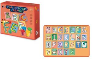 PLASTUSIOWE ZABAWY - LITERKI, ASKATO