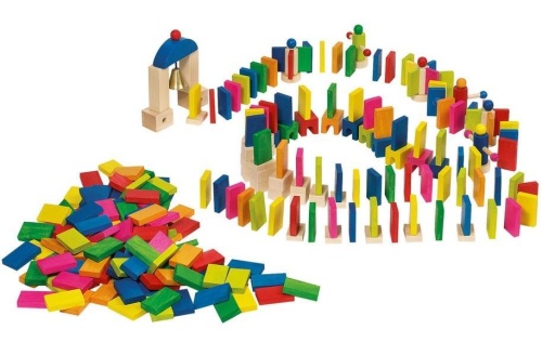 Drewniane domino 247el, Goki