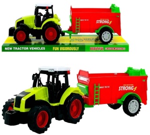 TRAKTOR Z PRZYCZEPĄ, TRIFOX