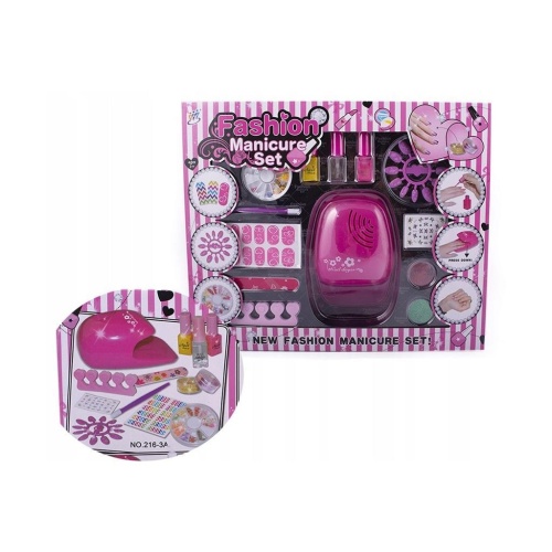 Zestaw do paznokci lampa + akcesoria, Lena