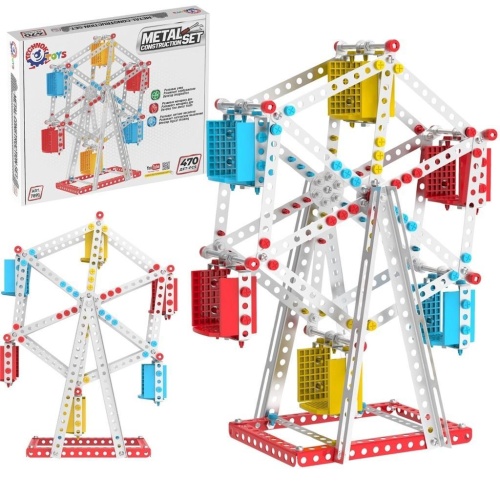 Konstruktor metalowy 470el, Technok