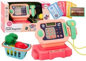 KASA FISKALNA NAUKA LICZENIA ŚWIATŁA DŹWIĘK RÓŻOWA