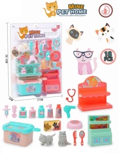 ZESTAW Z PIESKIEM I KOTEM, MAKSIK