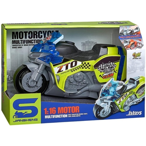 Motocykl policyjny 1:16 światło dźwięk, Maksik