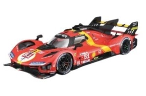FERRARI RACING 499P LMH RED #51 1:18 BBURAGO