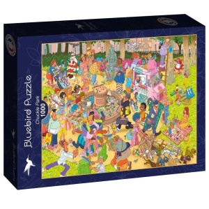 PUZZLE 1000 SZALEŃSTWO W PORCIE, BLUEBIRD PUZZLE