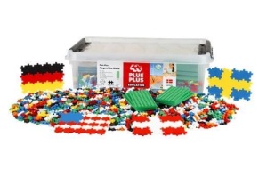 KLOCKI PLUS-PLUS NAUCZ SIĘ BUDOWAĆ FLAGI 2400EL