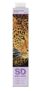 DIAMOND DOTZ - ADULTS LEOPARD PORTRAIT