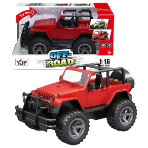 JEEP CZERWONY NA BATERIE, ASKATO