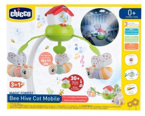 KARUZELA NA ŁÓŻECZKO PSZCZÓŁKI 3W1, CHICCO