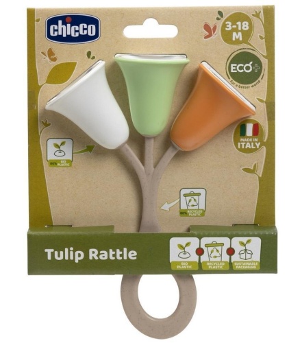 Grzechotka tulipan Eco+, Chicco